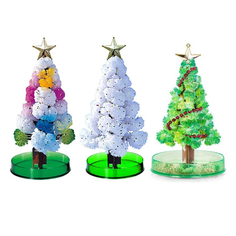 Magisk voksende juletræ diy magisk voksende træ dit eget sjove juletøj