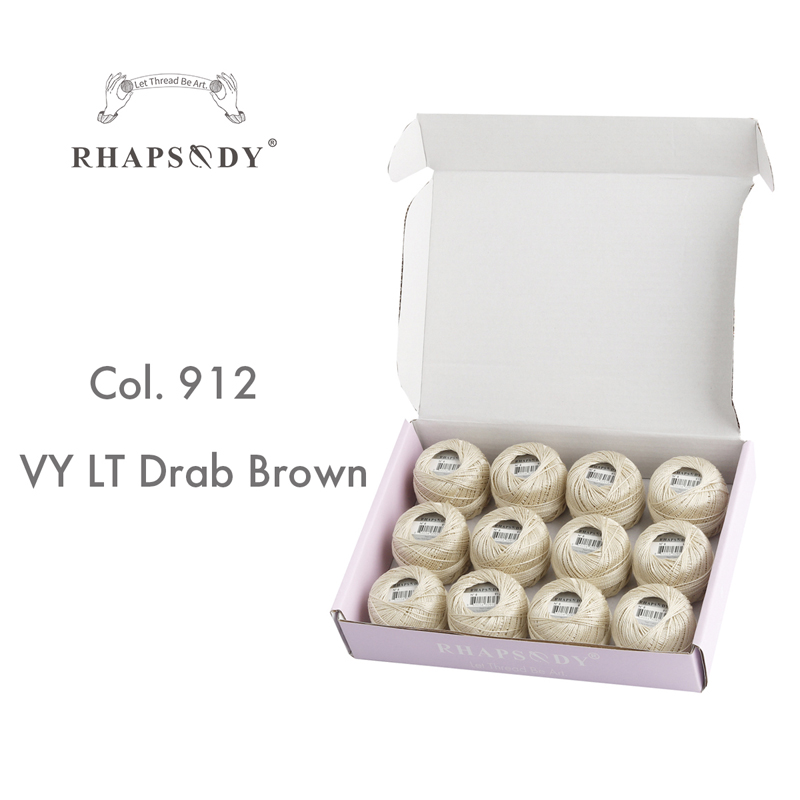 Rhapsody Premium Größe 8 Perle Baumwolle Stickerei Gewinde 12 Bals Für Kreuz Stich DIY Häkeln Versengt Mercerisierter Ägyptischer Baumwolle