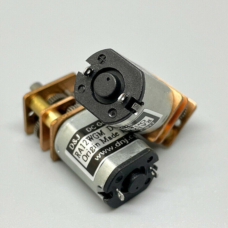 RA-12WGM DC3V 3.7V 5V 6V 60rpm Slow Speed High Torque Small Mini N20 Precision Gear Motor