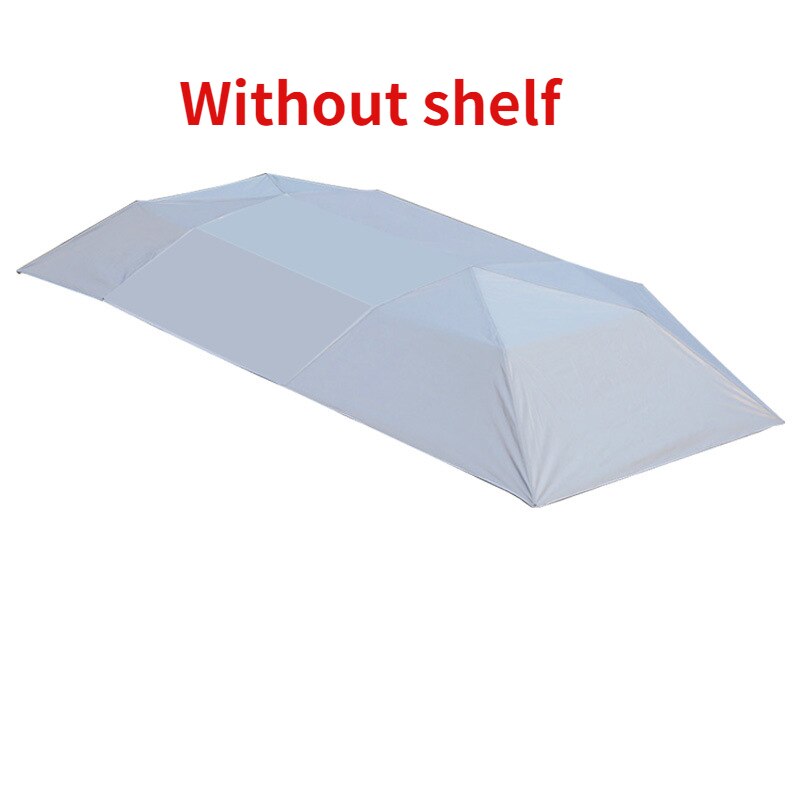 Parasol para coche, sombrilla de tela, lona de repuesto para protector solar, ropa de nieve para coche sin estante