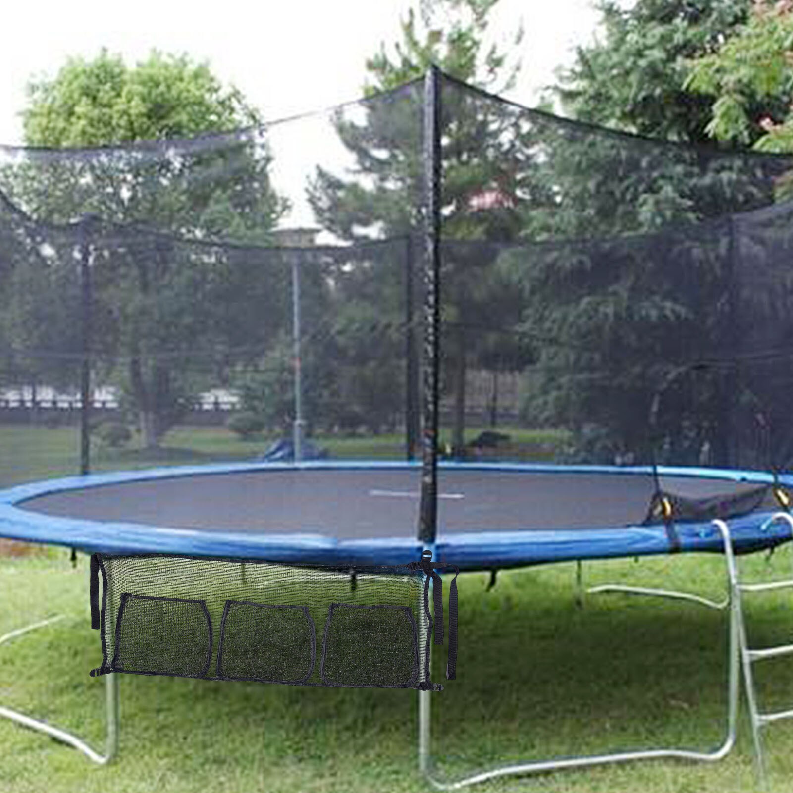 Trampoline Storage Net Bag Toy Shoe Storage Net Bag Swimming Pool Beach Buggy Storage Bag