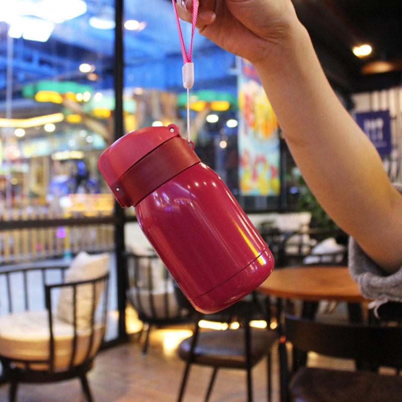 Taza Térmica De Acero Inoxidable Aislada 900ml - Con Popote Y Mango, Ideal Para Viajes Y Picnic