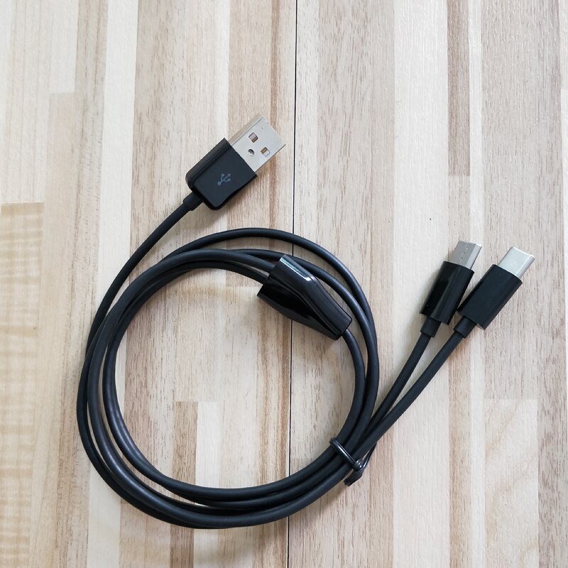 1meter 3ft 2 in 1 USB type C charger cable power 2 type c devices at once