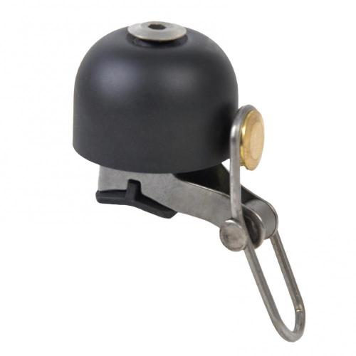 Sonnette ronde de vélo Vintage, son clair et fort, klaxon de vélo pour adultes et enfants, pièces de rechange: Black