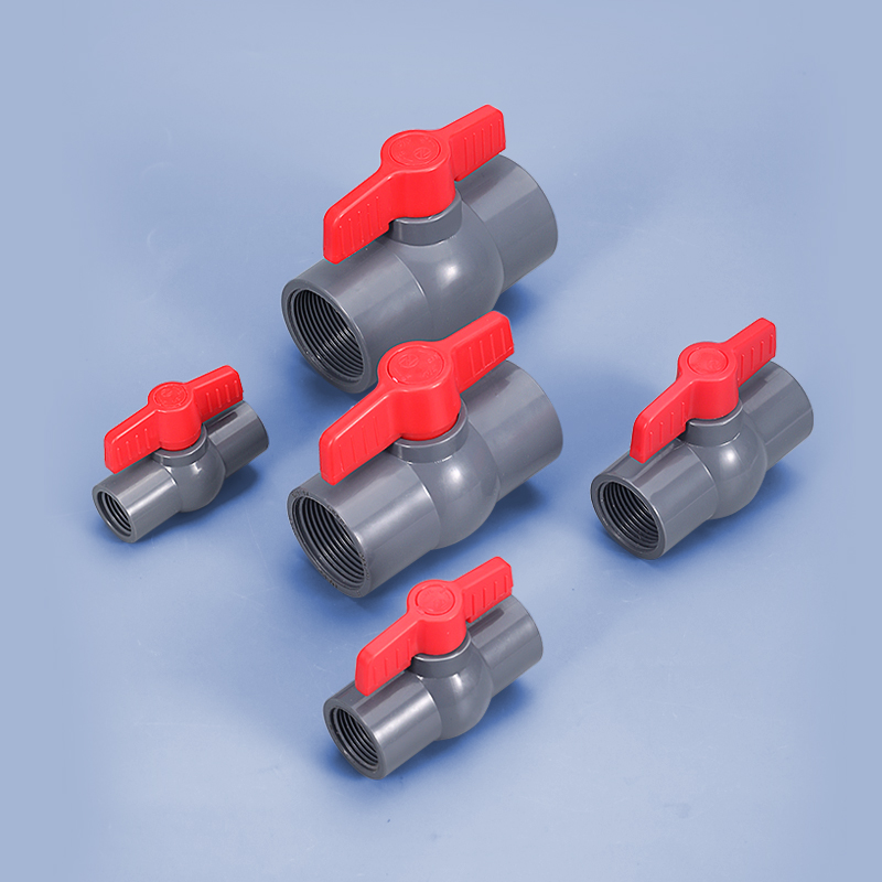 1PCS PVC Pipe Union Valve Water Pipe Fittings Ball Valve Garden Irrigation Pipe Connector Aquarium Adapter 20/25/32/40/50mm
