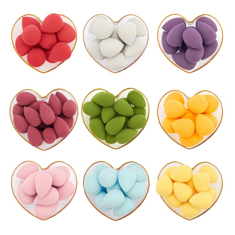 1piece Mini Soft Makeup Foundation Cosmetic Puff Water Gourd Shape Make Up Sponges Smooth Face Makeup Tools