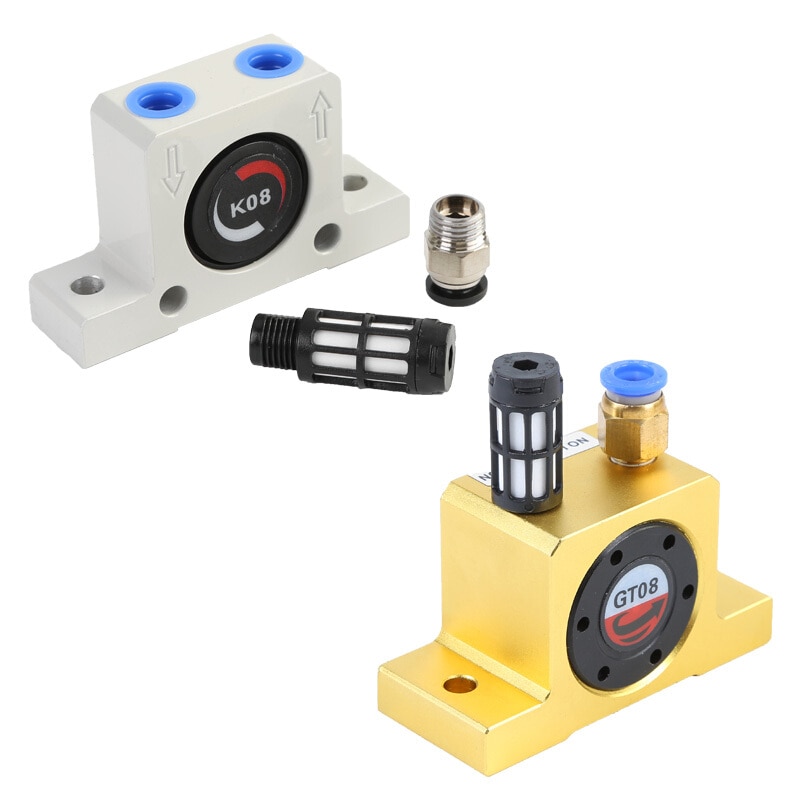 Vibrateur à Turbine pneumatique type boule, K8 K10 K13 K16 K20 K25 K30 K32 K36 GT8 GT10 GT13 GT16 GT20 GT25 GT30