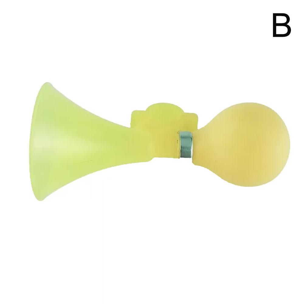 1 Uds bocina de aire para bicicleta de seguridad bicicleta de carretera niños manillar de bicicleta campana campana de bicicleta campanas de bicicleta ruidosas accesorios de bicicleta: YELLOW