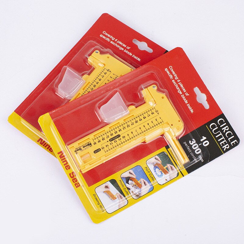 Circle Cutter Compass Circles Photo Paper Cutter DIY Tool Tangential Device 10-300mm Diameter Round Cutter Teach Tool