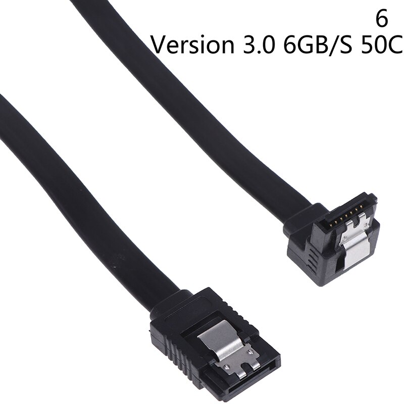 SATA 3.0 III SATA3 6 Gb/s SSD Disque Dur Données Directes/à Angle Droit Câble Professionnel Prix Usin: A6