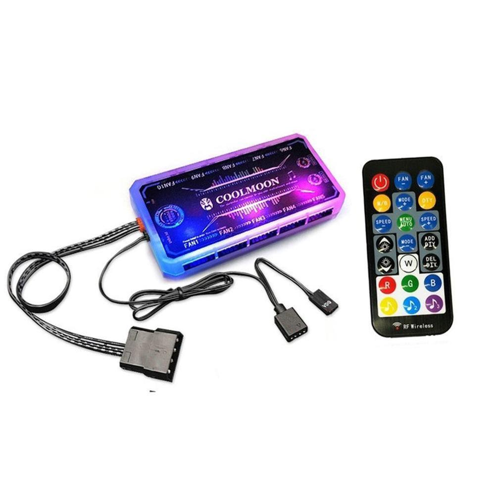 12CM RGB Fan 5V Music Rhythm A-RGB Chassis Quiet Fan SYNC Control Cooler For Mod 120mm Kit AURA Custom Water Musical Z4Z9