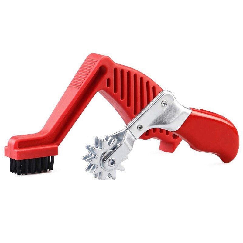 Polishing Pad Conditioning Brush Polishing Spur Tools Set Pad Cleaning Spur Tool Pad Brush Car Buffing Pad Cleaning: Red