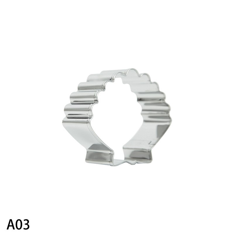 1 pc rustfrit stål fondant kage bageforme flamingo kaktus ananas palme form småkage kiks udskærer dekorationsforme: A03-1 stk