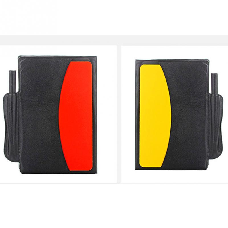 Soccer Referee Red Yellow Card Set Portable for So... – Vicedeal