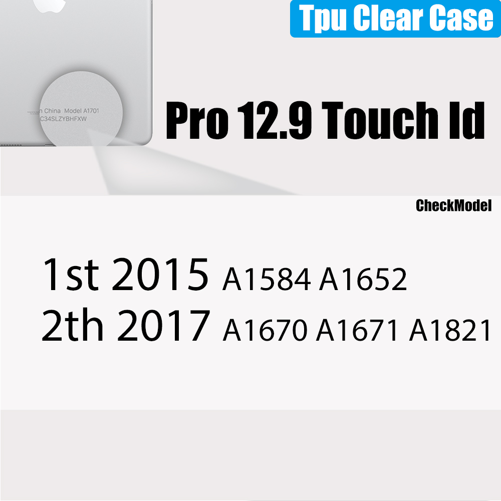 TPU Doorzichtige Hoes Voor Ipad Pro 11 12.9 10.5 9.7 9e Generatie Mini 6 Air 5 4 2 1 10e 8 7 5 Protect Funda Ipad Accessoires: Goud