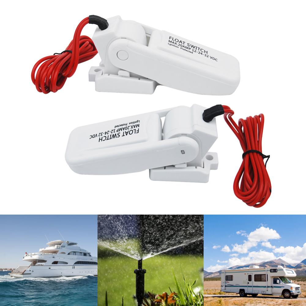 12V Automatische Elektrische Boot Marine Bilge Pomp Vlotterschakelaar Water Level Controller Dc Flow Sensor Switch