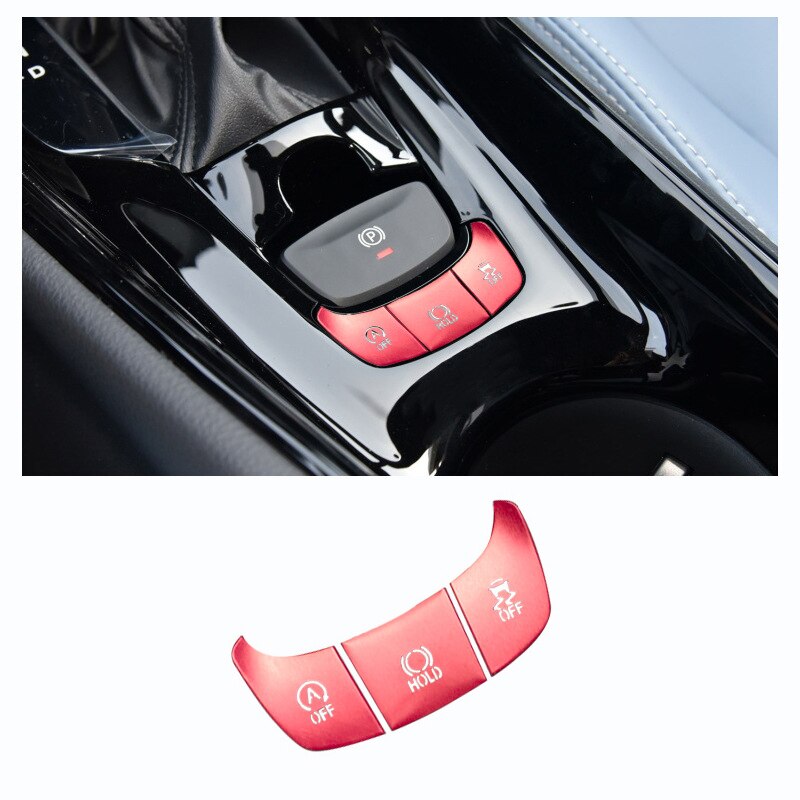 Auto Raam Glazen Lift Motor Start Stop Versnellingspook Panel Ac Knop Cover Schakelaar Frame Trim Voor Toyota C-hr Chr: D
