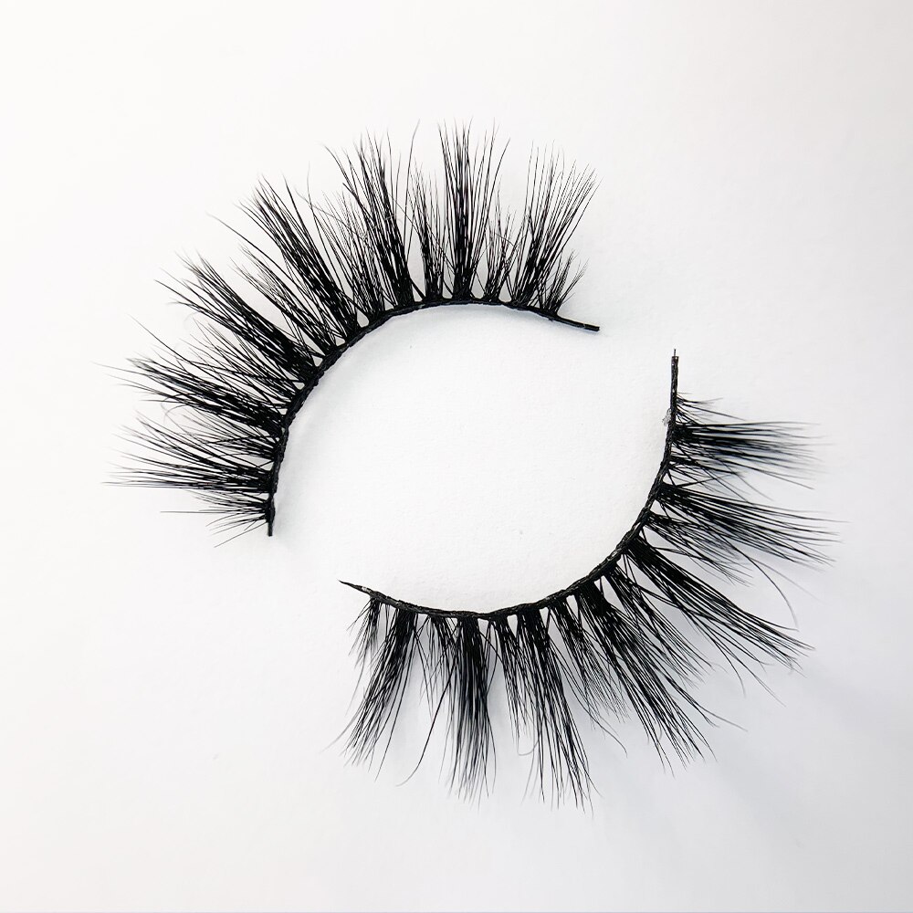 Prudent Rider 20mm 6D Real Mink Lashes Dramatic Eyelashes Bulk 6DC-Series: 10 Pairs / 6DC006 18mm