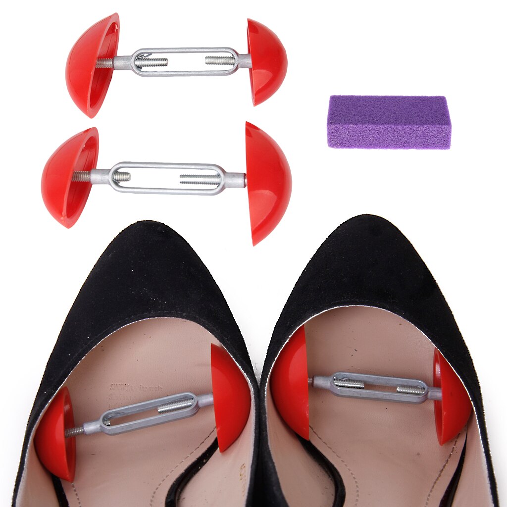 Mini Shoe Stretchers Width Bunion Relief Corn + Foot Callus Remover