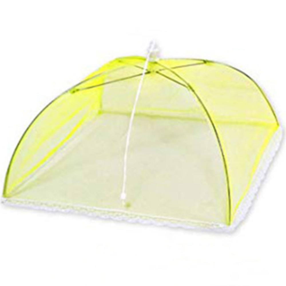 Cubiertas plegables de malla para comida, carpa antimoscas para cocina, mosquitera, paraguas, Picnic, protección para platos, accesorios de cocina, el más