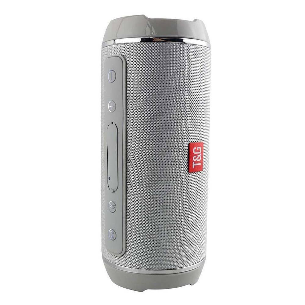 Haute puissance 40w sans fil Bluetooth haut-parleur étanche stéréo basse USB/TF/AUX MP3 Portable extérieur colonne lecteur de musique Subwoofer: gray
