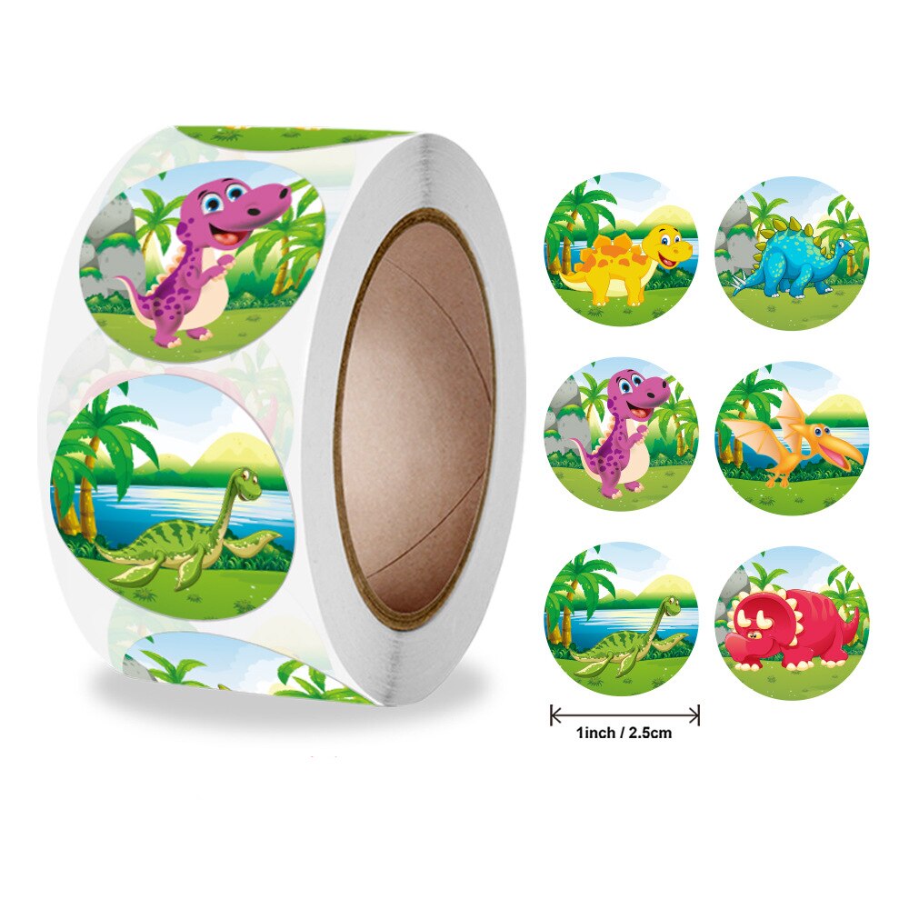 100-500pcs adesivi per bambini insegnante adesivi premio Design animale per gioco scolastico adesivo per allenamento per bambini premio regalo di elogi