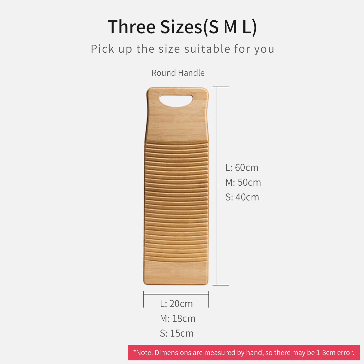 Tabla rectangular de madera para lavar ropa, herramientas de limpieza de ropa portátil, antideslizante, accesorios de lavandería