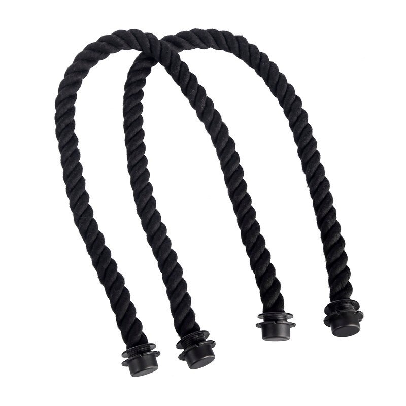 75cm 1 Pair Mini Obag Rope Handle Strap Italy Style For Women Obag Handles Bag Accessories Removable Matching With Lnner Bag: black short 65cm