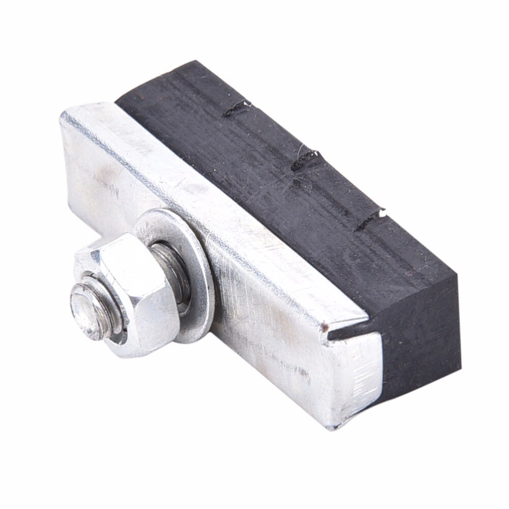 4Pieces V-Brake Pads Bike Brake Blocks For Classic Bike Cycle Bicycle Cycling Caliper Braking Shoes Holder Accessories