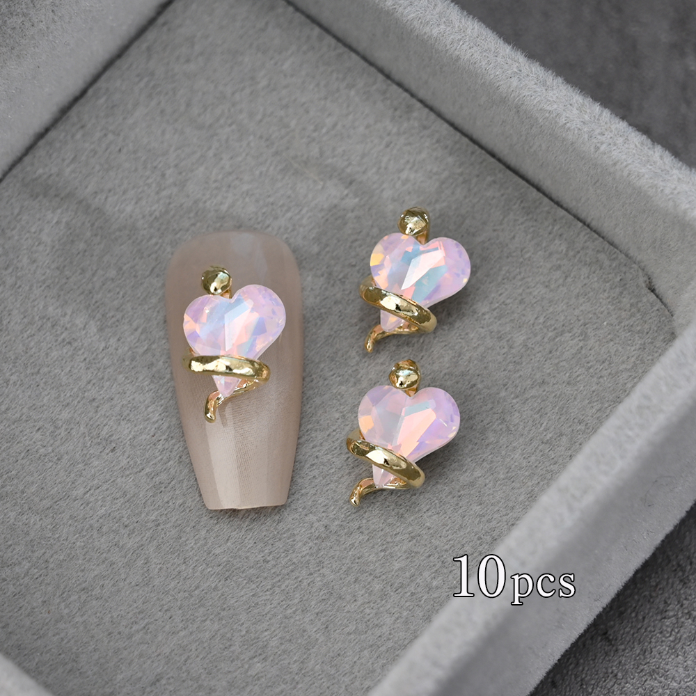 Ijs Transparant Roze Blauwe Nagel Steentjes Stapel Edelstenen 10 Stuks Sprankelende Diamant Kristal Nagel Bedels Ovale Rechthoekige Steentjes: Paars