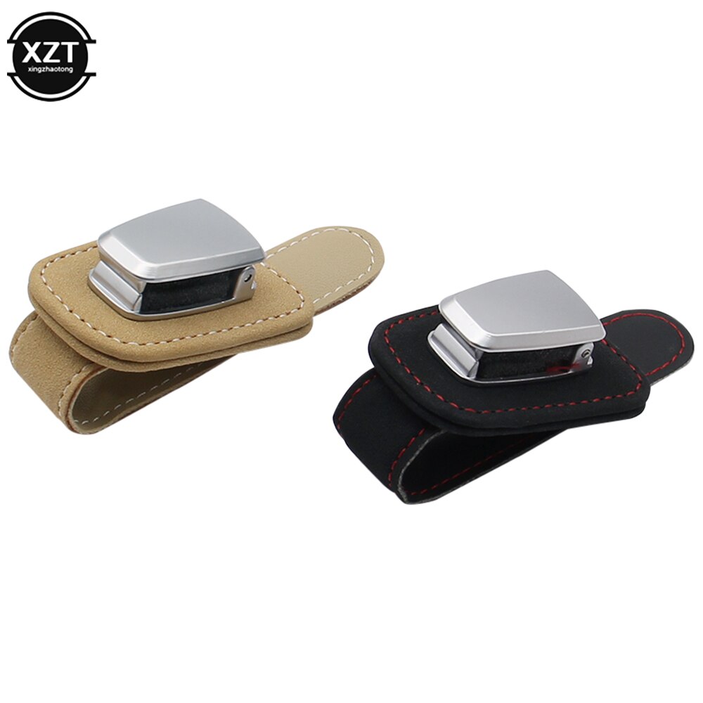 Estuche portátil para gafas de coche, accesorio con Clip para tarjetas, visera, soporte para gafas de sol para Volvo xc90, xc60, s60, s40, s90, v40, c30, v60, xc40