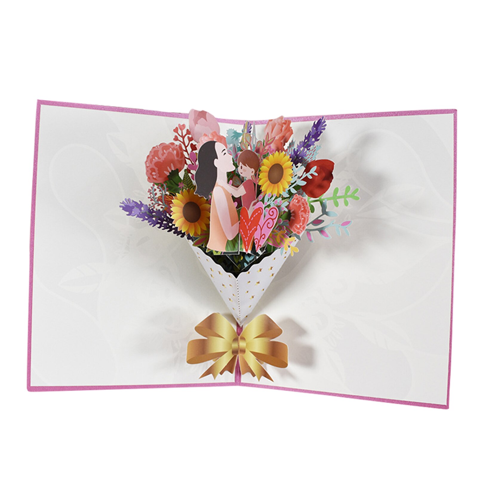 Beautiful 3D Pops Up Mom Greeting Card Mother's Day and Birthday Thanks Greeting Card for Mom Mother SCI88