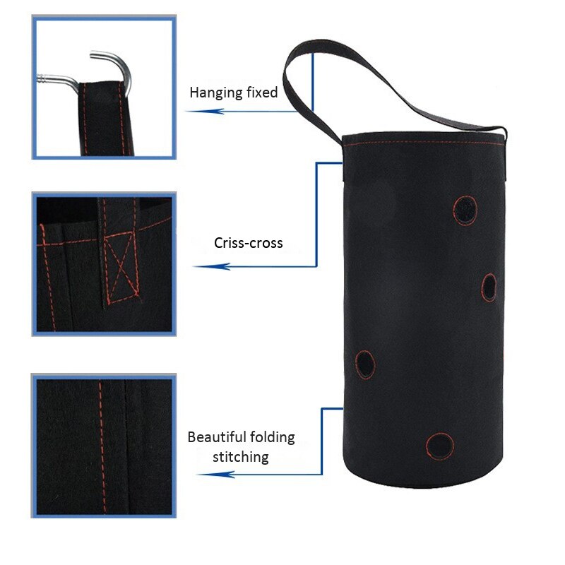 2Pcs Pot For Strawberry Bare Root Plants Felt Planting Bag