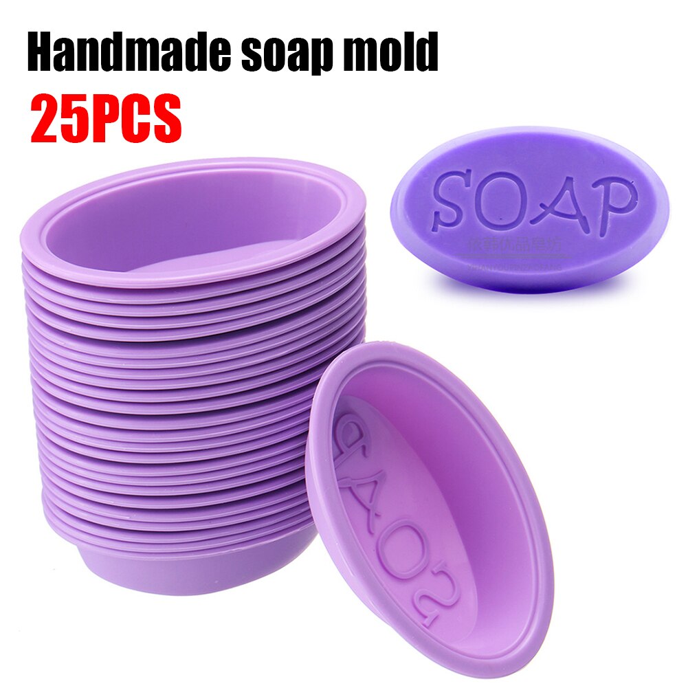 25 pièces de corée du sud petit savon naturel moule bricolage coréen petit savon Silicone moule faisant pâtisserie gâteau savon forme formant outil