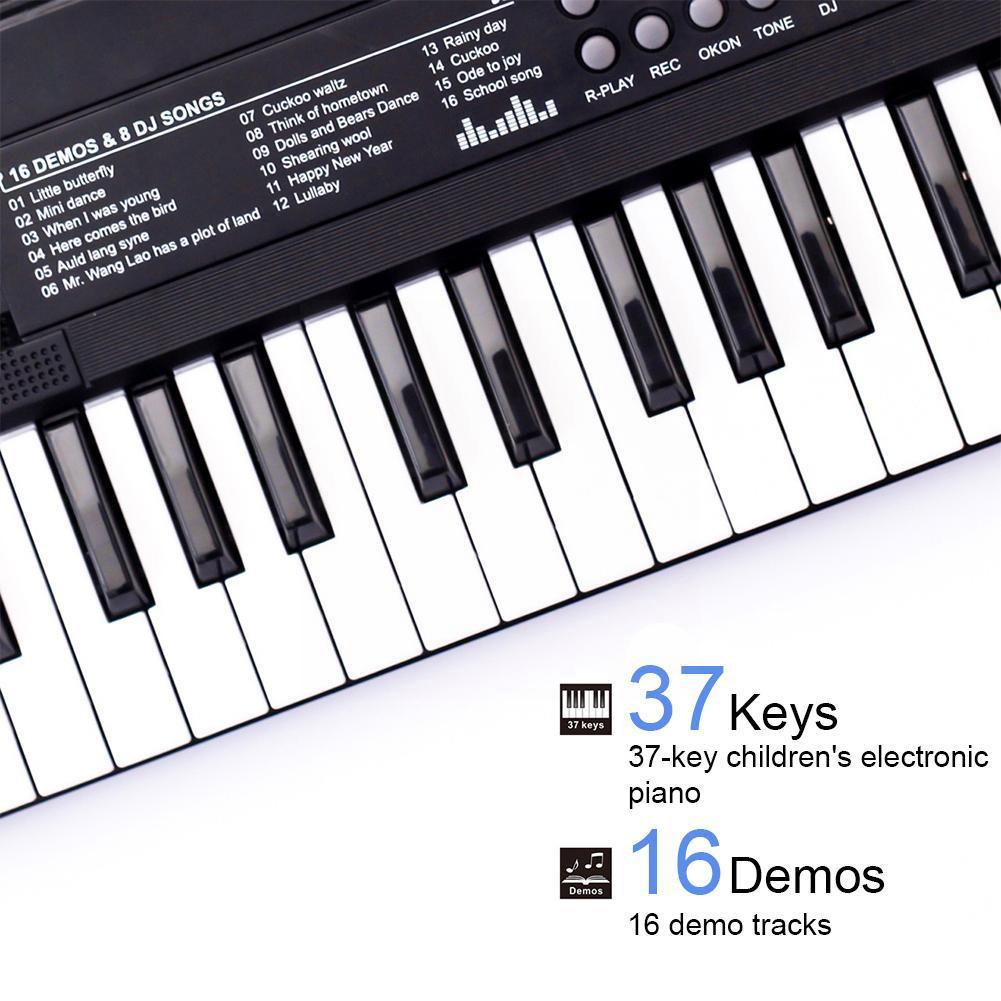 37 S Electronic Board Piano Digital Music Board Electric Piano Children Musical Enlightenment For Beginners I9d5
