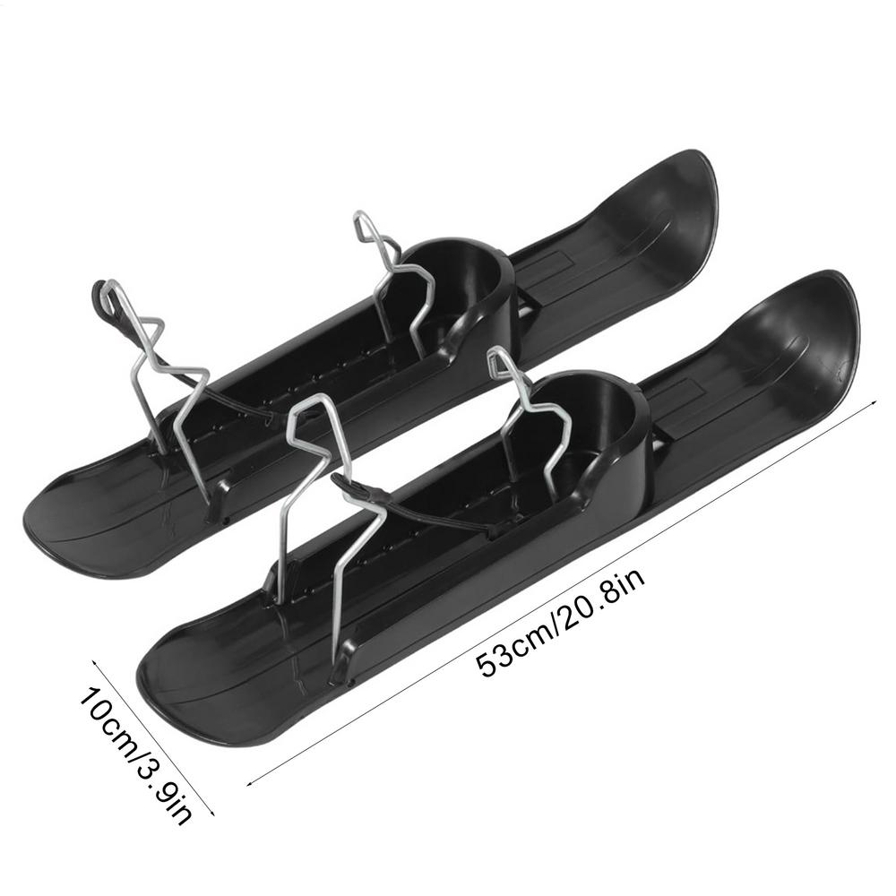 2pcs enfants planche de ski sandboarding herbe feuille de snowboard