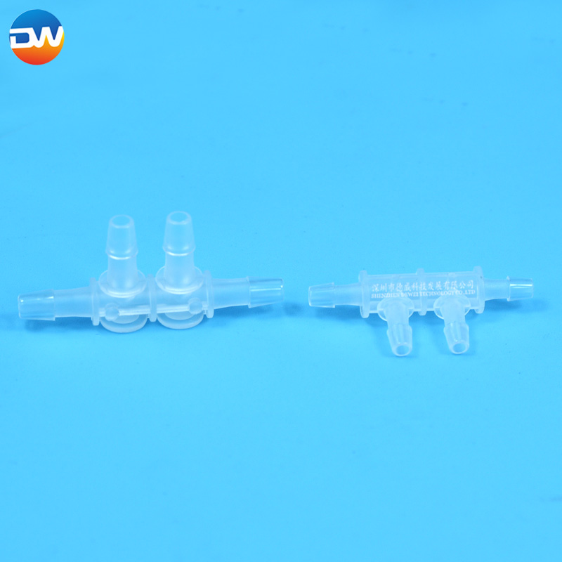 10 Pcs Inkjet Printers Spare Parts Ink Tube Connector Way Hose Ink Pipi Connector DTF Printer White Ink Circulation Connector