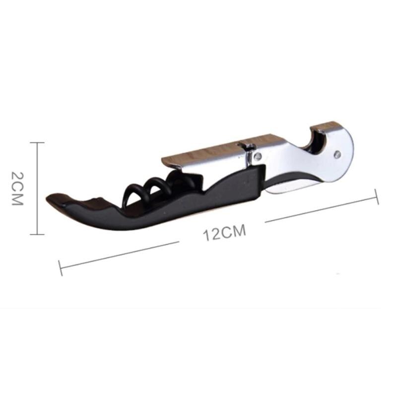 Red Wine Cap Opener Multifunction Portable Screw Corkscrew Wine Bottle Opener Kitchen Bar Tools Party Supplies