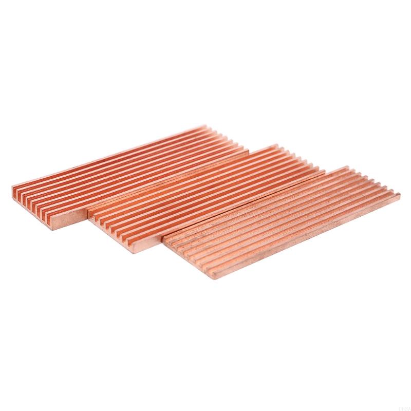 C63A Heatsink Cooler Heat Sink Thermal Conductive Adhesive for M.2 2280 PCI-E NVME SSD