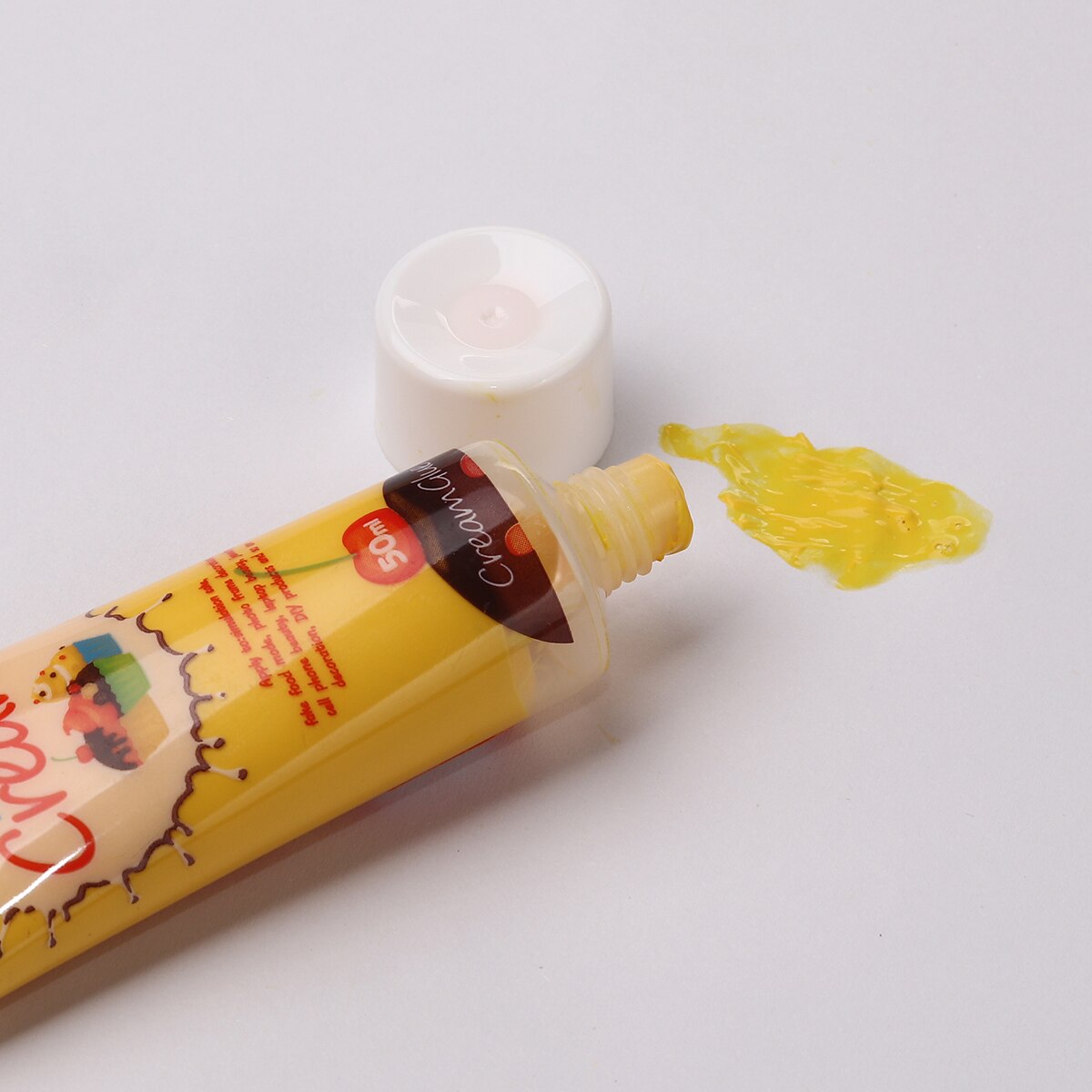 (inklusive flydende )(50ml)  gennemsigtige plastskal guld krystal epoxy special creme lim ca. 11.3 x 4.6cm-1 pc