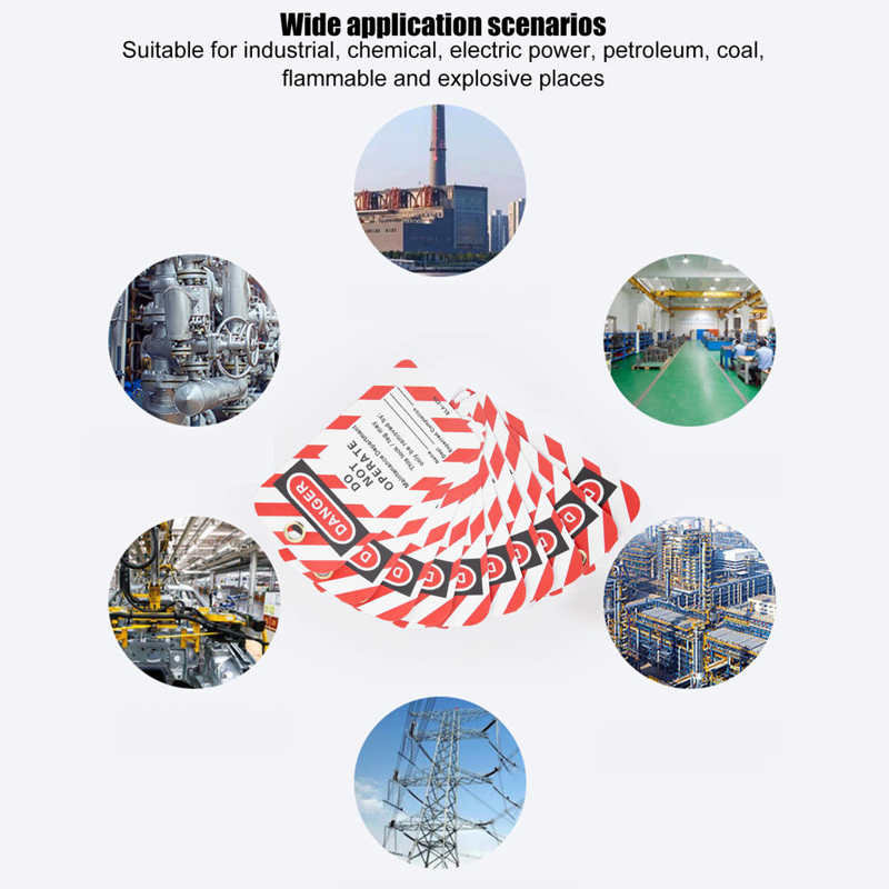 10PCS Lockout Danger Tagout Tag Do Not Operate Saf... – Vicedeal