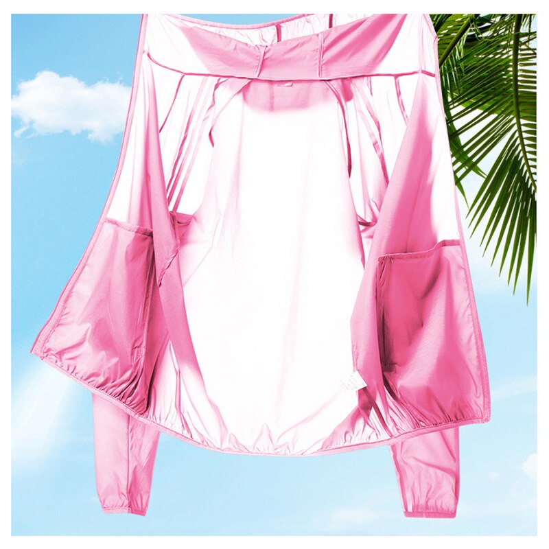 AS Sunscreen Jacket Hoodie Quick-Drying Summer Anti-UV Fishing Shirts Ultralight Windbreaker Outdoor Waterproof Fishing Jacket