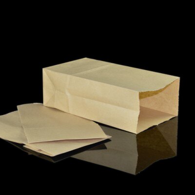 10 Uds. De bolsas de papel Kraft usadas para Devils Nail Vanising Champagne Bottle, martillo de goma, plátano, naranja, trucos de magia, accesorio