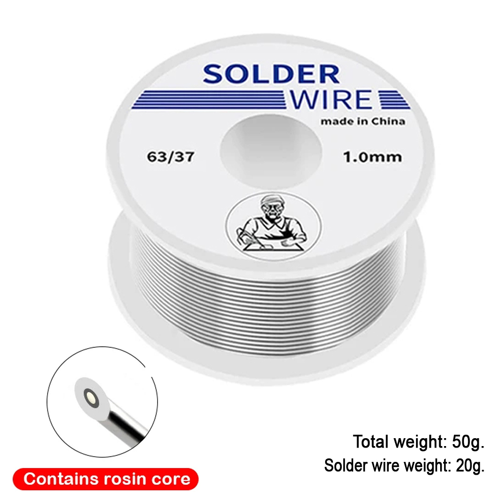 Electronic Soldering Wire Higher 20g-1.0mm Solder Wires Rosin Core Tin Multipurpose Welding Flux Iron Wire