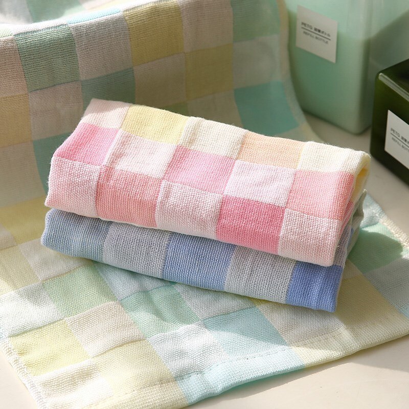 Bomuldsgarn baby ansigt håndklæde hjem håndklæder til køkken absorberende tykkere klud til rengøring mikro tørre bord køkkenhåndklæde