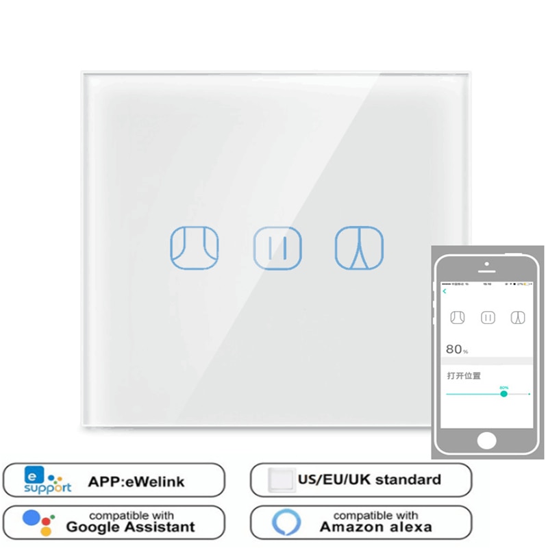 EU Tuya Alxea Smart Home Wifi Curtain Garage Doors Motor Switch