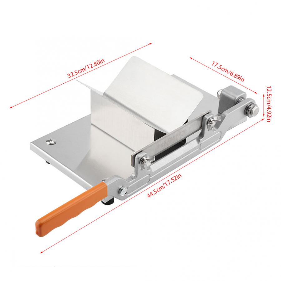 Meat slicing machine Alloy+Stainless steel Household Manual Thickness adjustable meat and vegetables Food Processor