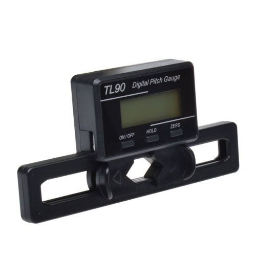TL90 Digital Pitch Gauge RC Helicopter Logger Gauge Tools