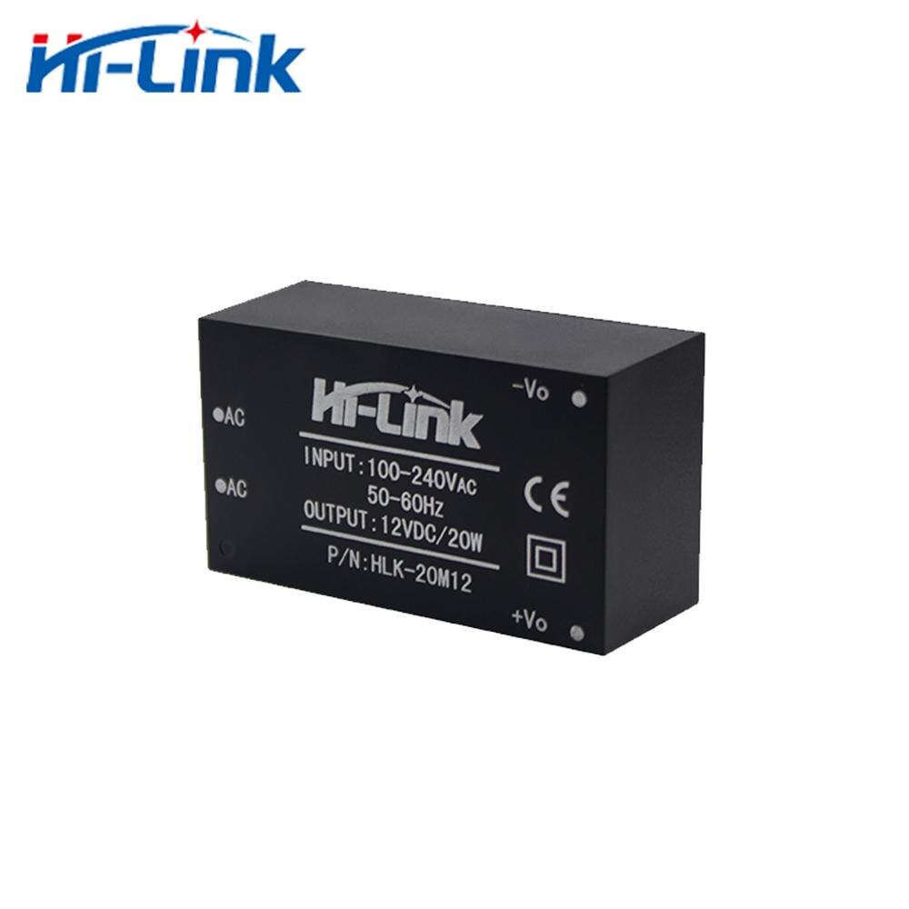 220V Ac Naar 12Volt Dc Uitgangsvermogen Adapter Module Ultra Kleine HLK-20M12