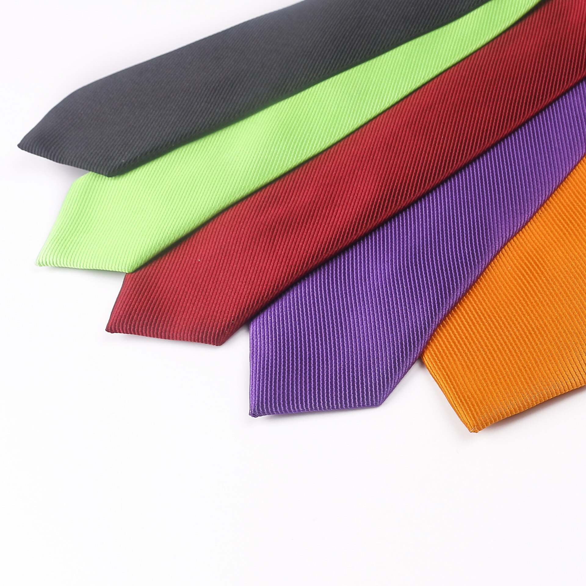 Männer's 1200 Stifte Stiche 6cm fest Farbe Multi-Faden binden Pro Mann Geschäft eng schlank Krawatte formell Kleid Männer Krawatten